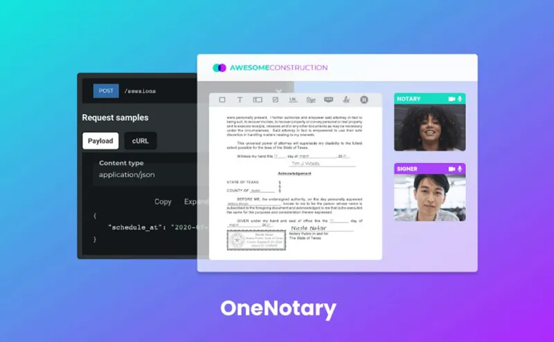 OneNotary raises $5M Series A from Jackson Square Ventures and DocuSign Founder